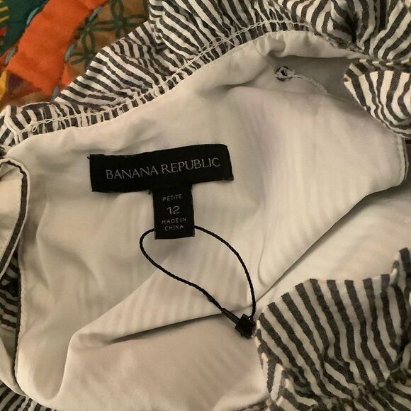 Banana Republic Striped SeerSucker Sheath Dress 👗 ☑️❤️ - Picture 7 of 7